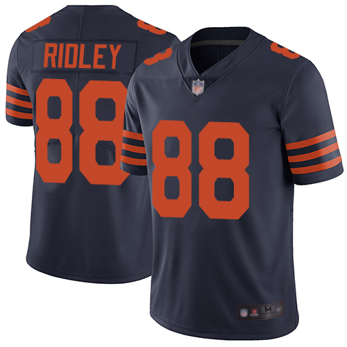 Chicago Bears Limited Navy Blue Men Riley Ridley Jersey NFL Football 88 Rush Vapor Untouchable